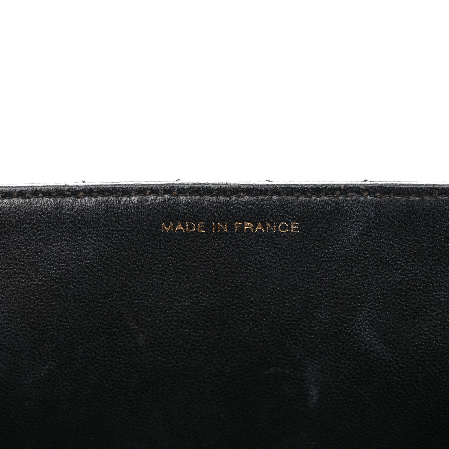 Caviar Diamond Stitched Flap Shoulder Bag Black