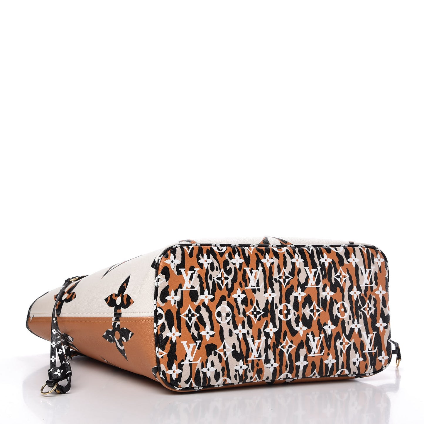 Monogram Giant Jungle Neverfull MM Ivory