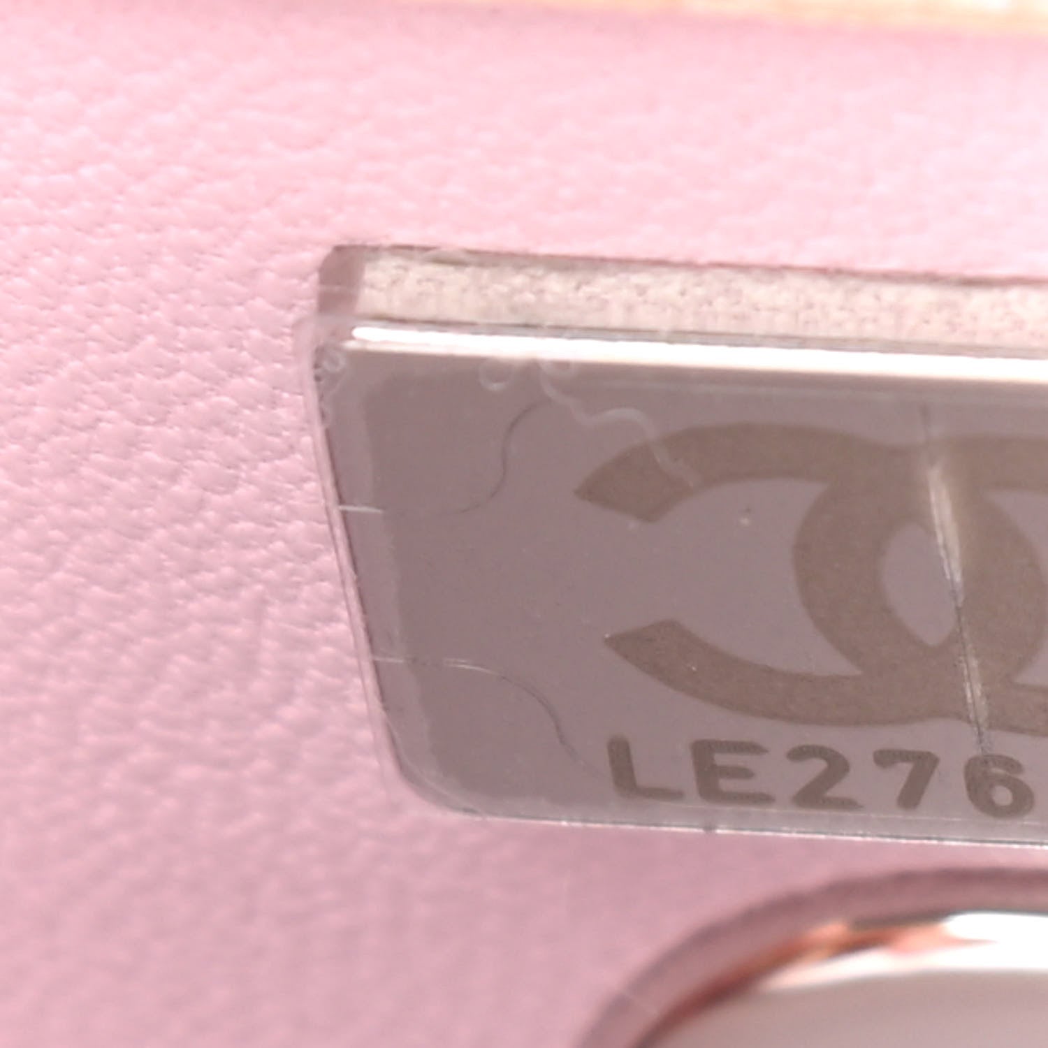 Chanel Iridescent Caviar Quilted Mini Coco Handle Flap Pink 7 of 9