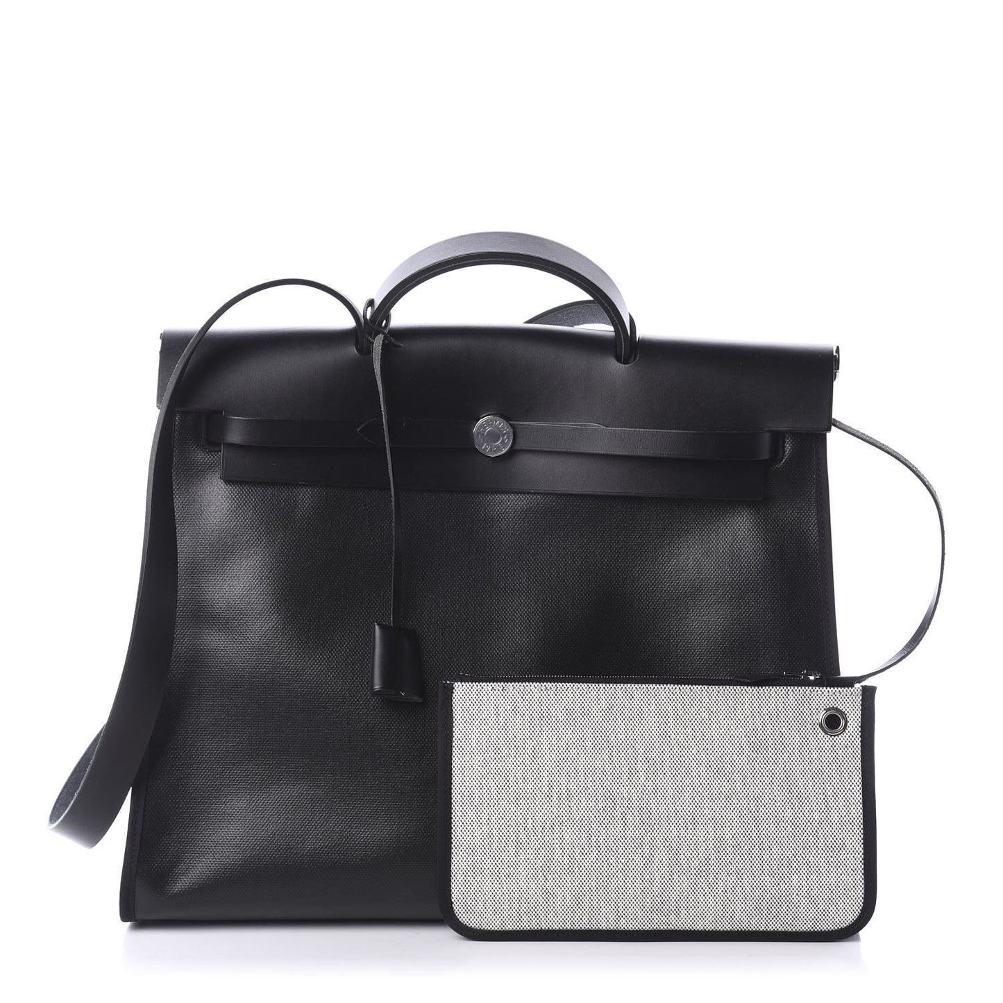 Toile H Berline Vache Hunter Herbag Zip 39 MM Black Ecru