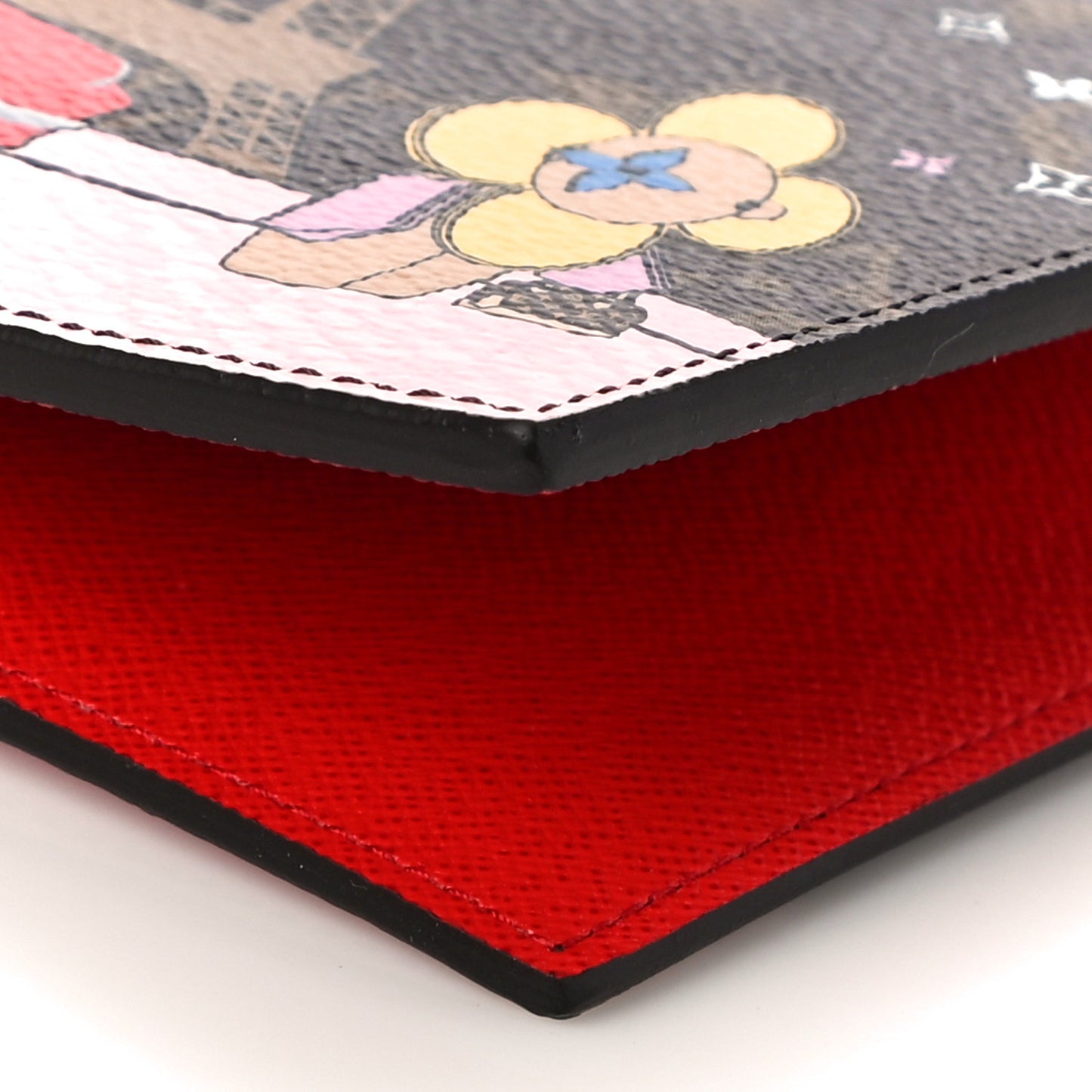 Monogram 2019 Christmas Animation Passport Cover Rouge