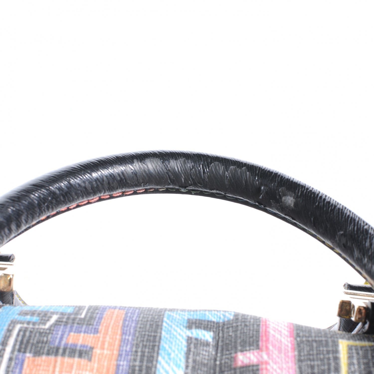 Fendi Zucca Spalmati FF Multicolor Forever Boston Black Multicolor 5 of 8