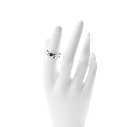 Cartier Platinum 5.5mm LOVE Ring 51 5.75 2 of 4