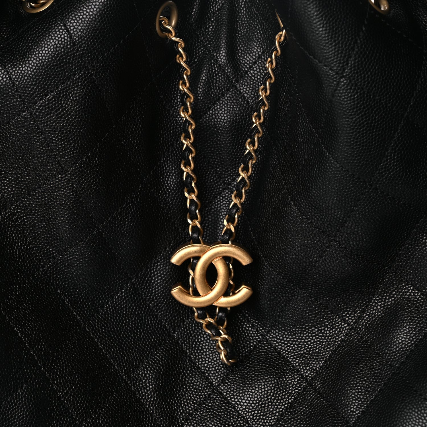 Chanel Caviar Quilted Large  25 Handbag Black 7 of 9