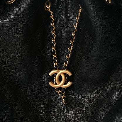 Chanel Caviar Quilted Large  25 Handbag Black 7 of 9