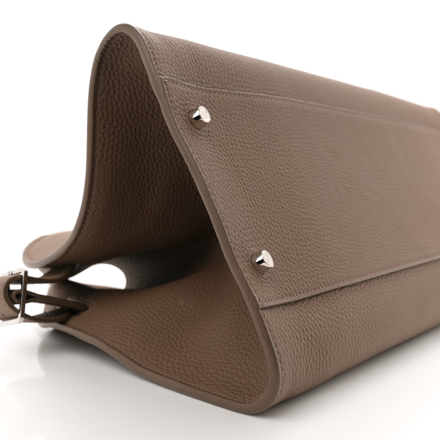 Grained Calfskin EW Margaux Chevre