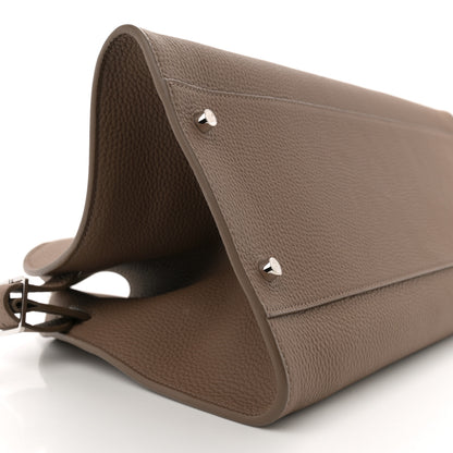 The Row Grained Calfskin EW Margaux Chevre 8 of 9