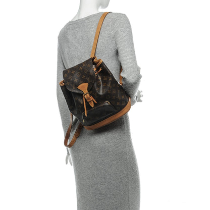 Louis Vuitton Monogram Montsouris MM Backpack 2 of 9