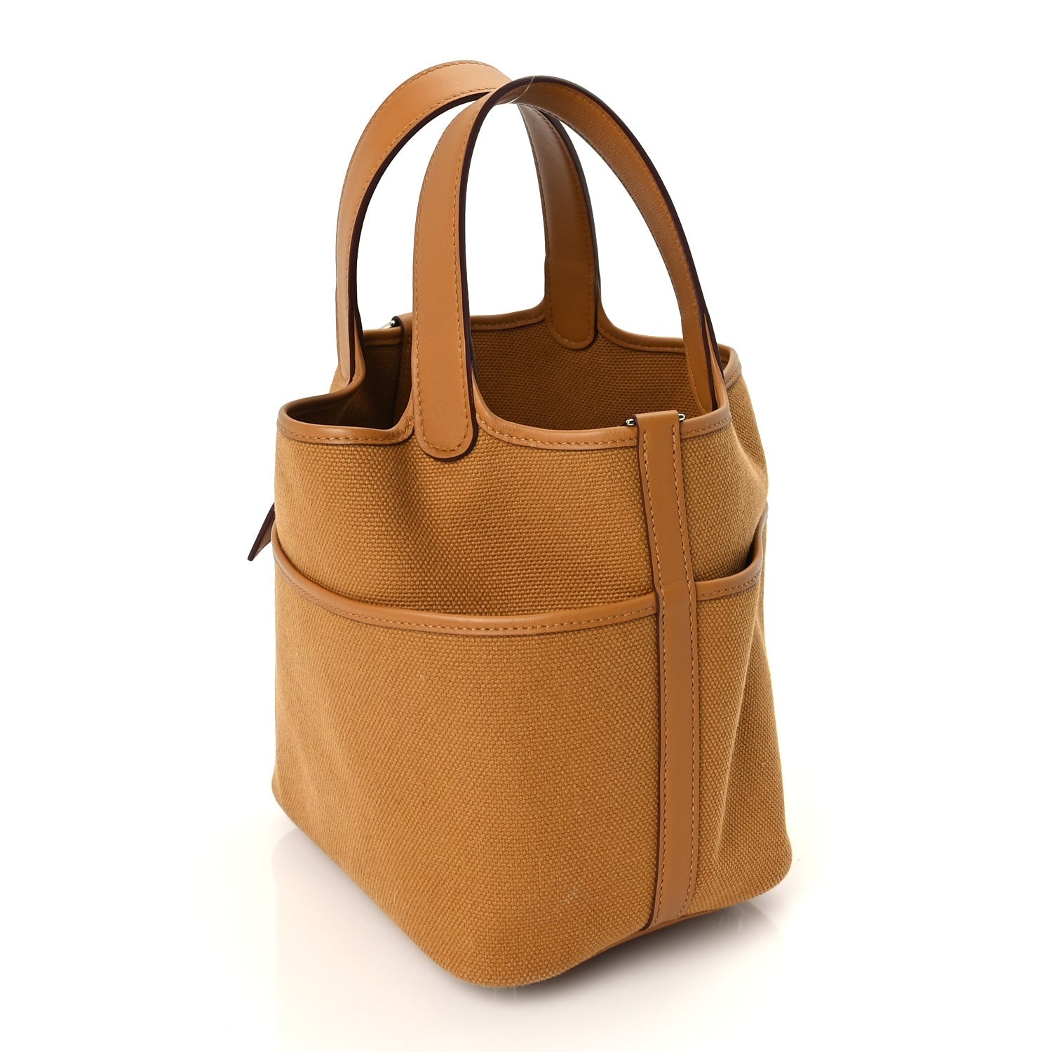 Hermes Toile Goeland Swift Cargo Picotin Lock 18 Sesame 2 of 10