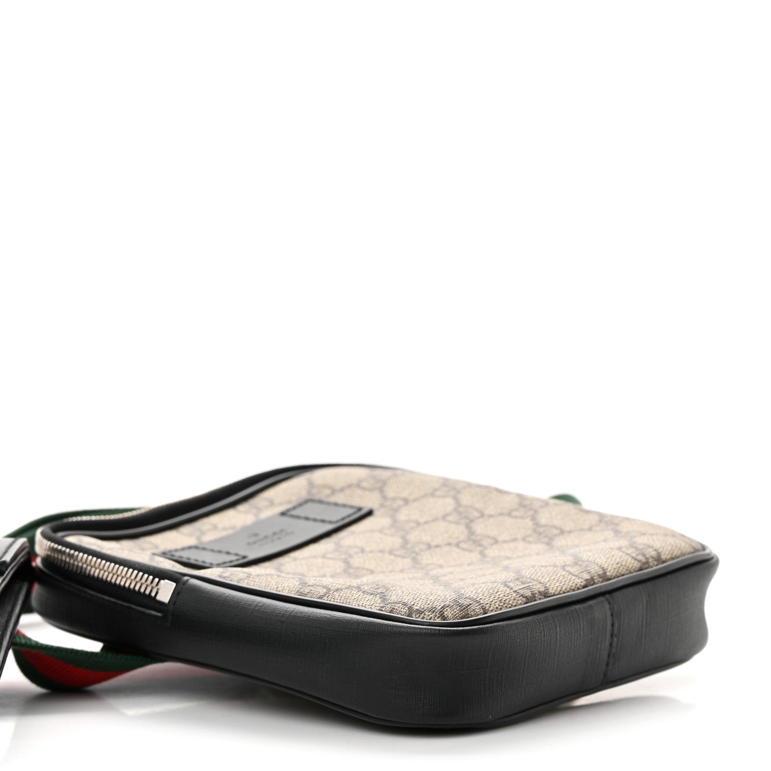 Gucci GG Supreme Monogram Web Belt Bag Black 5 of 18