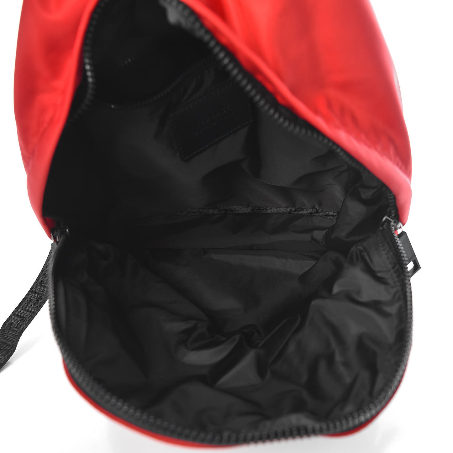 Nylon 90's Vintage Logo Backpack Red White