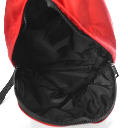 Versace Nylon 90's Vintage Logo Backpack Red White 5 of 8