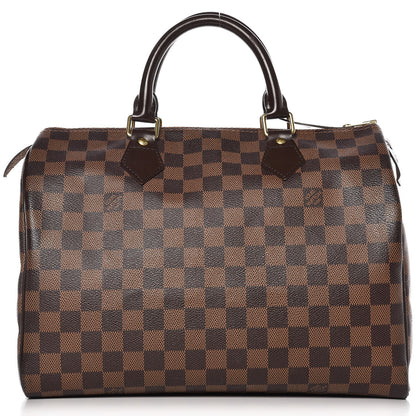 Louis Vuitton Damier Ebene Speedy 30 1 of 10