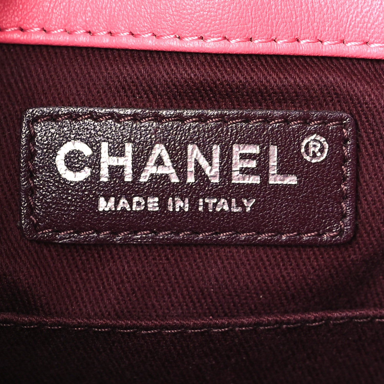 Chanel Lambskin Quilted CC Chain Bucket Bag Pink 5 of 10