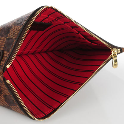 Louis Vuitton Damier Ebene Neverfull MM GM Pochette 5 of 8