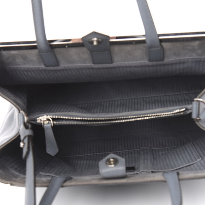 Fendi Vitello Elite Regular 2Jours Tote Grigio 6 of 19
