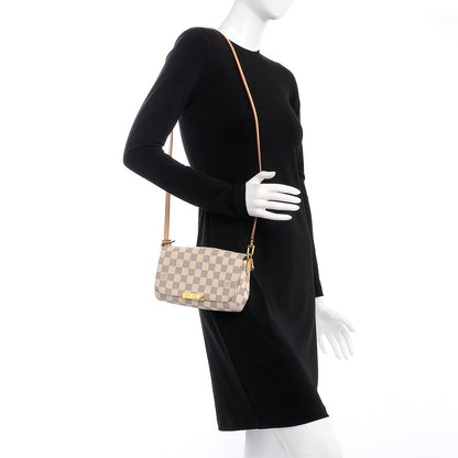 Louis Vuitton Damier Azur Favorite PM 2 of 9