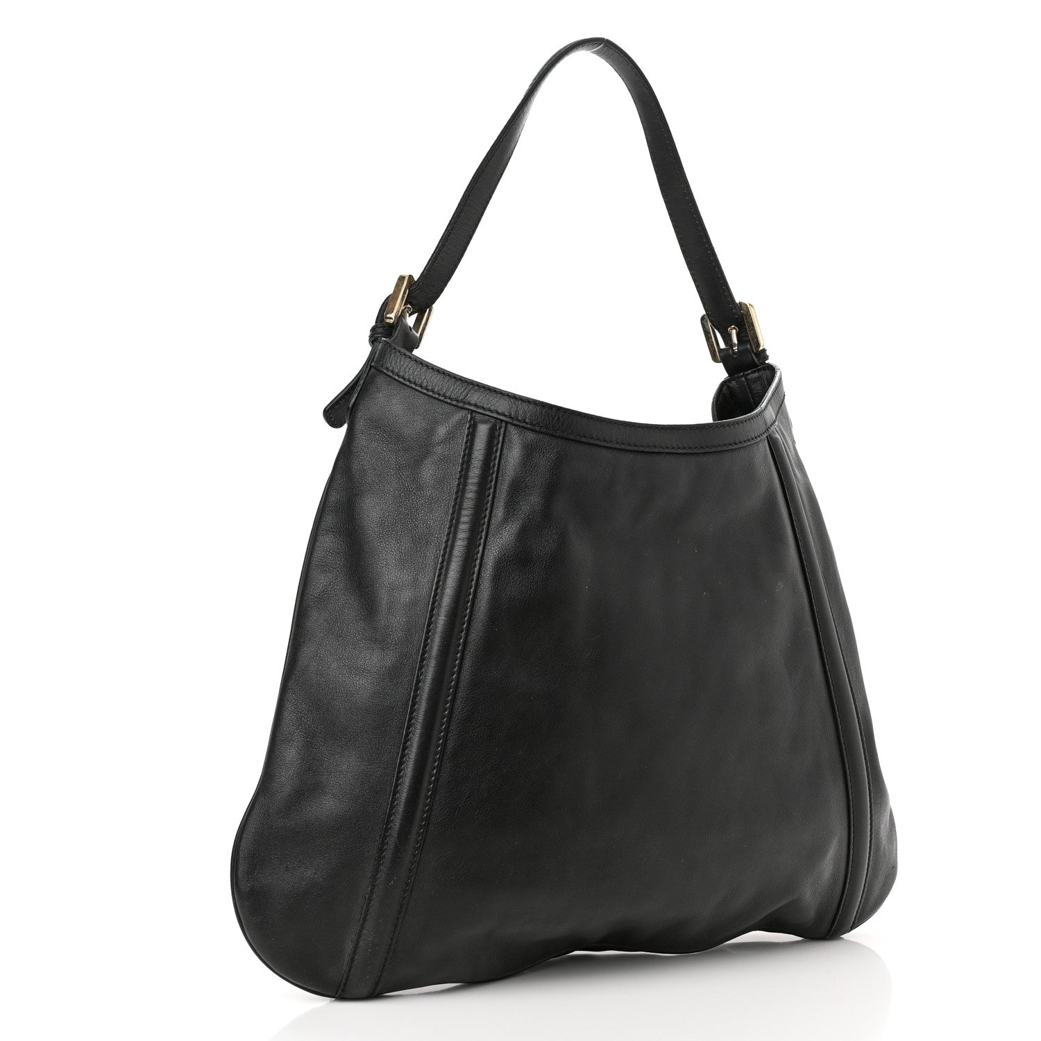 Gucci Calfskin Medium Britt Hobo Black 2 of 10