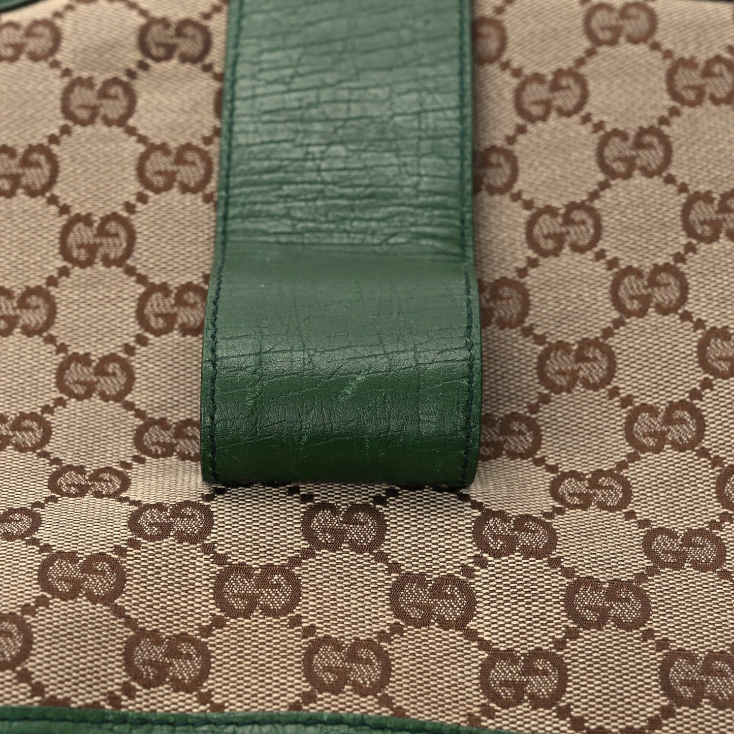 Monogram Web Junco Small Hobo Green