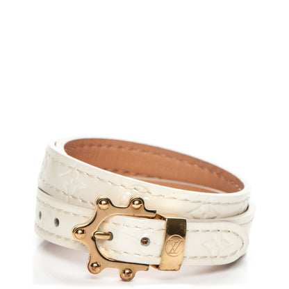 Louis Vuitton Vernis Triple Tour Bracelet Perle 1 of 7