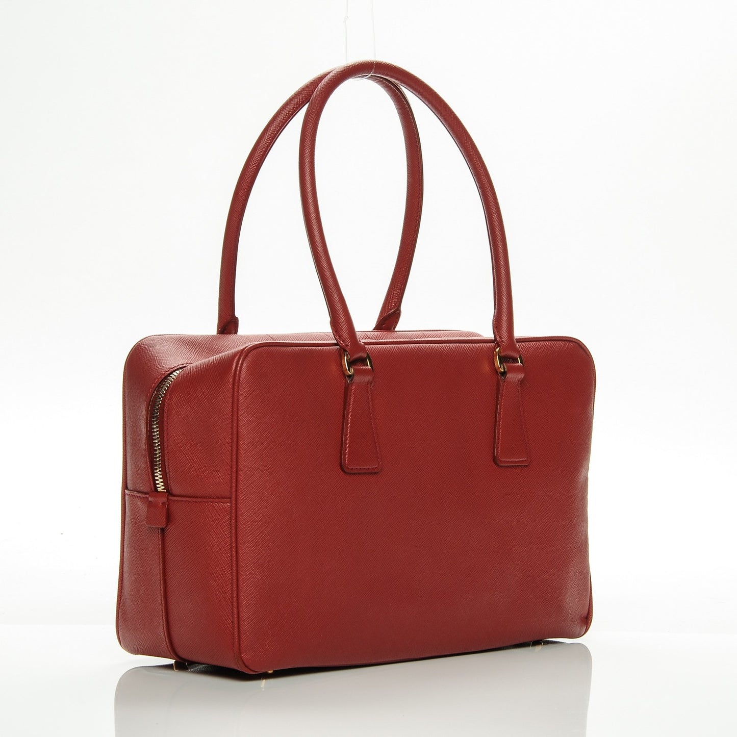 Saffiano Lux Bowler Fuoco