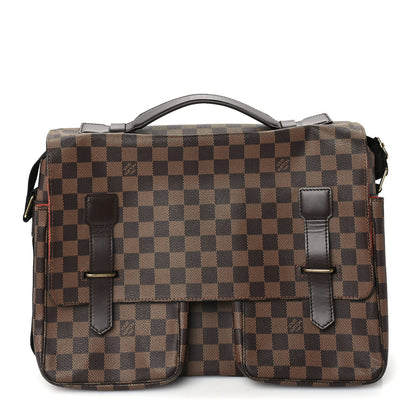 Louis Vuitton Damier Ebene Broadway Messenger Bag Brown 1 of 8