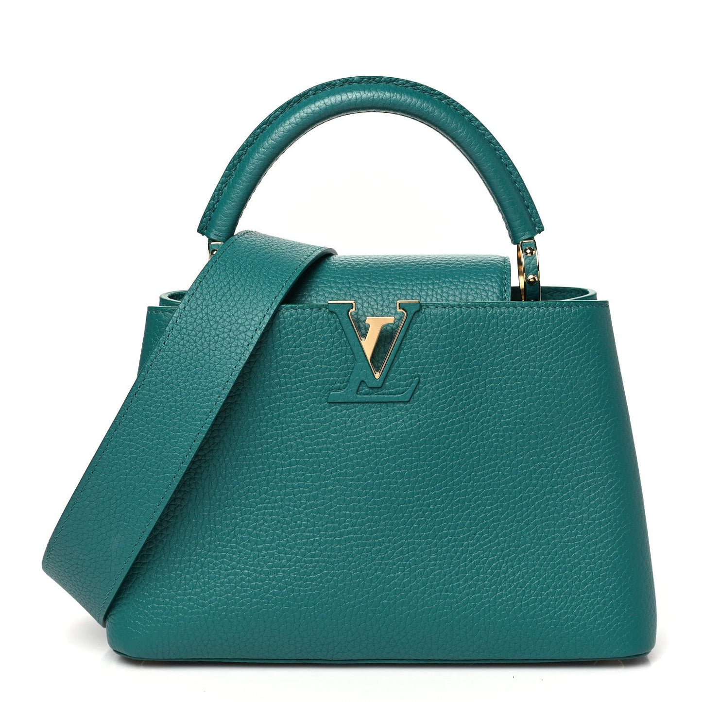 Taurillon Capucines BB Emerald