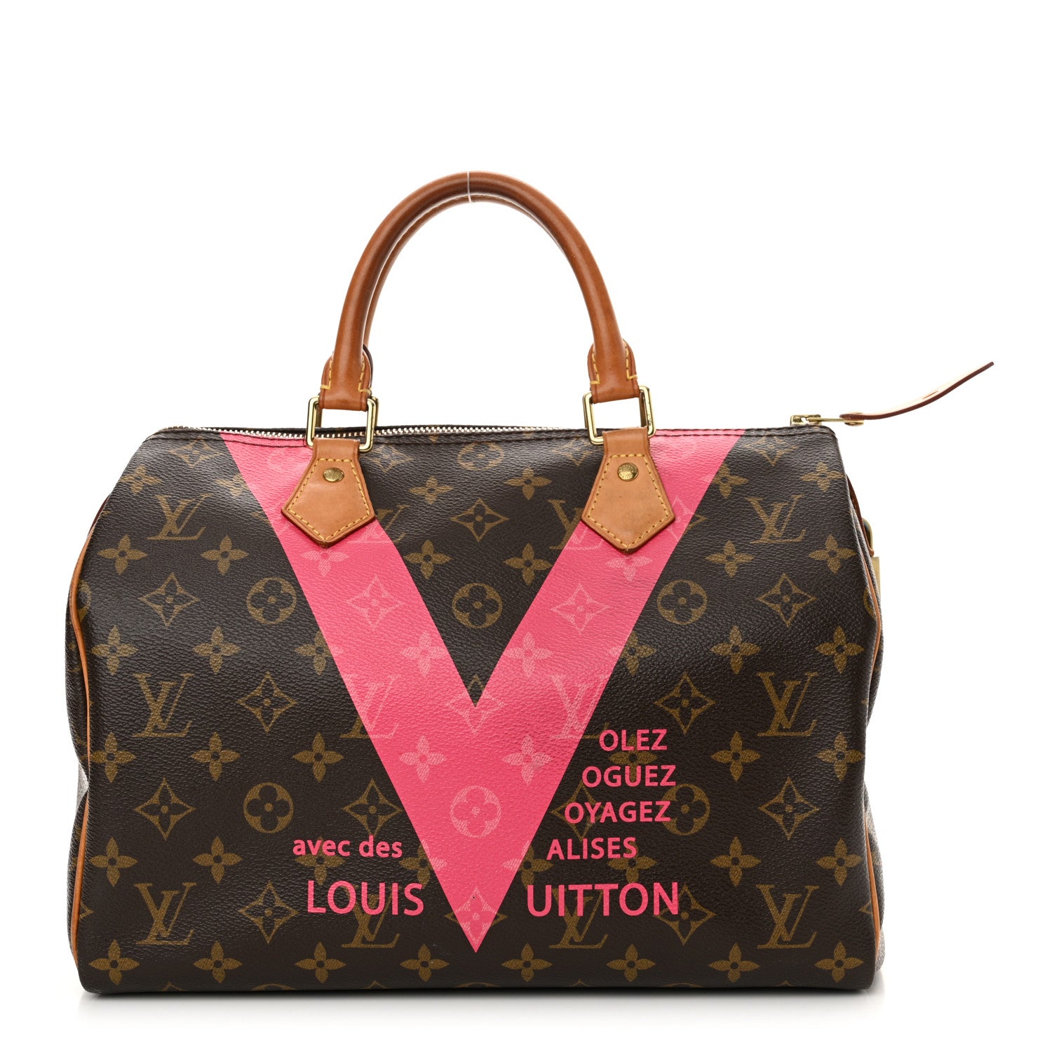 Louis Vuitton Monogram Speedy 30 V Grenade 1 of 14