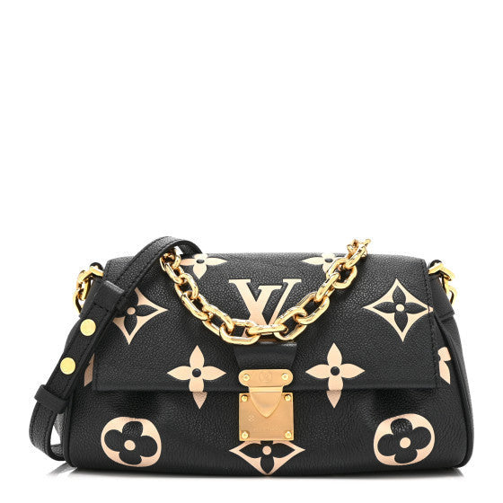 Louis Vuitton Empreinte Monogram Giant Favorite  Black Beige 1 of 9
