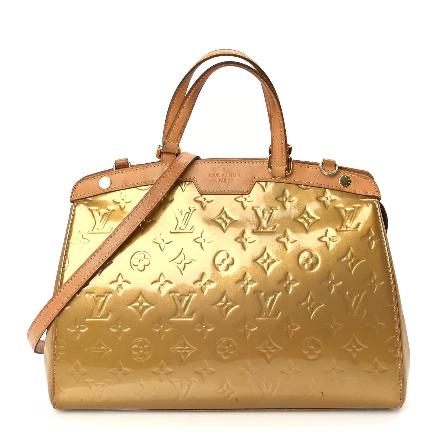 Louis Vuitton Vernis Brea MM Beige Poudre 1 of 8