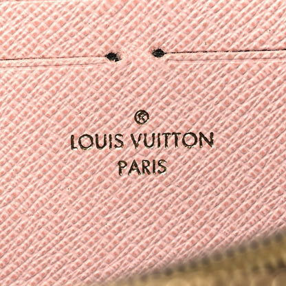Louis Vuitton Monogram Clemence Wallet Rose Ballerine 6 of 7