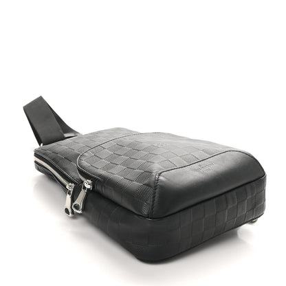 Louis Vuitton Damier Infini Avenue Sling Bag Onyx 4 of 7