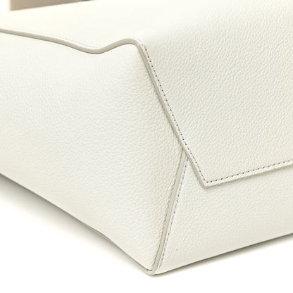 Celine Soft Grained Calfskin Small Sangle Bucket Bag White 4 of 10