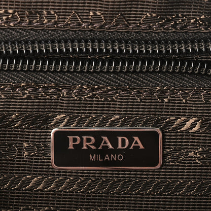 Prada Re-Nylon Vela Saffiano Wristlet Brandy 6 of 6