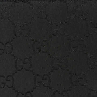Gucci Nylon Monogram Shoulder Bag Black 7 of 11