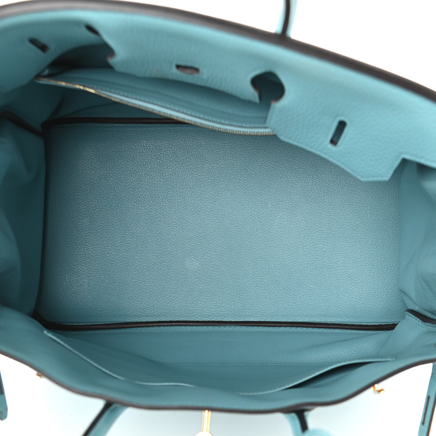 Taurillon Clemence Birkin 35 Bleu Saint Cyr