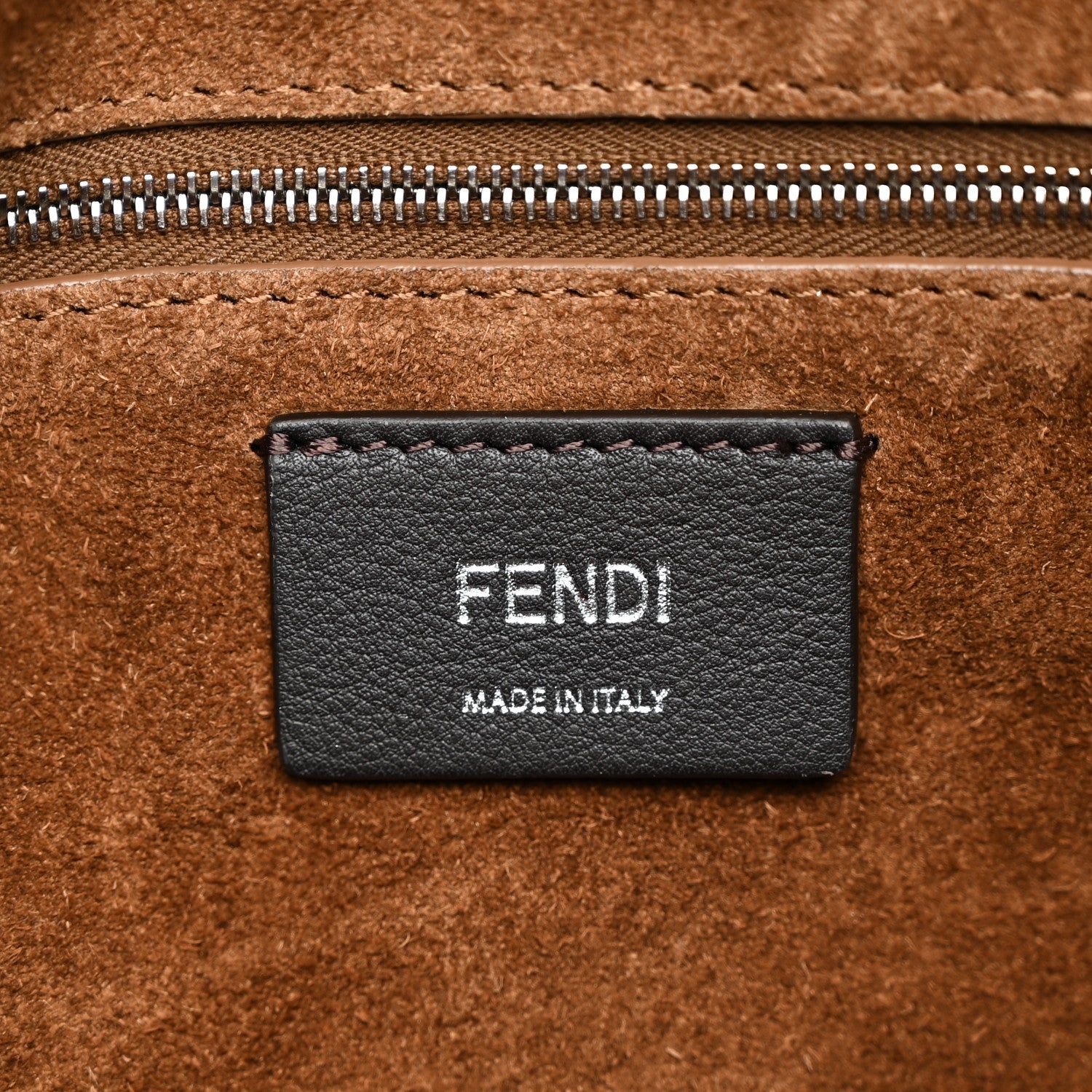 Fendi Vitello Medium Simply Fendi Shoulder Bag Blue 6 of 10