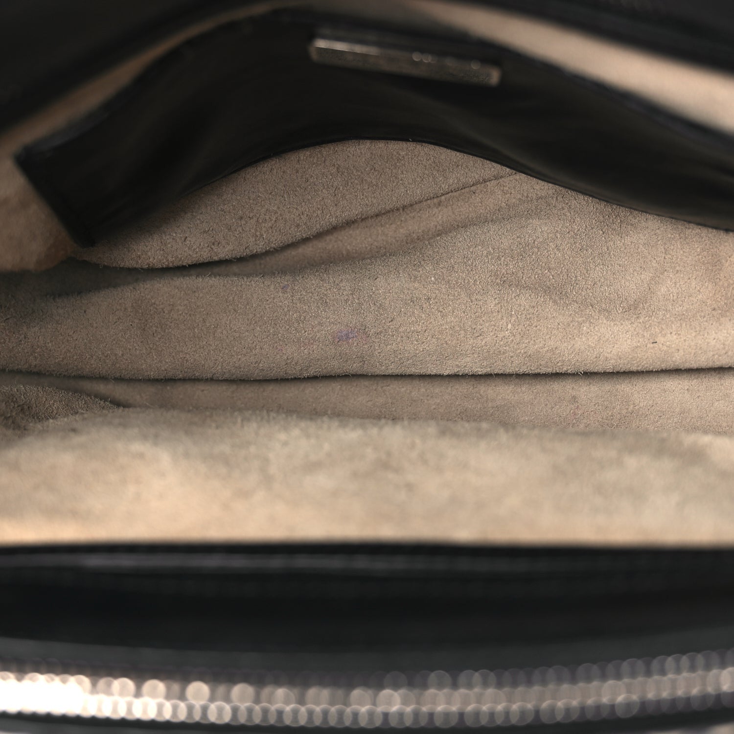 Prada City Calf Small Hand Stitched Galleria Double Zip Tote Black White 4 of 8