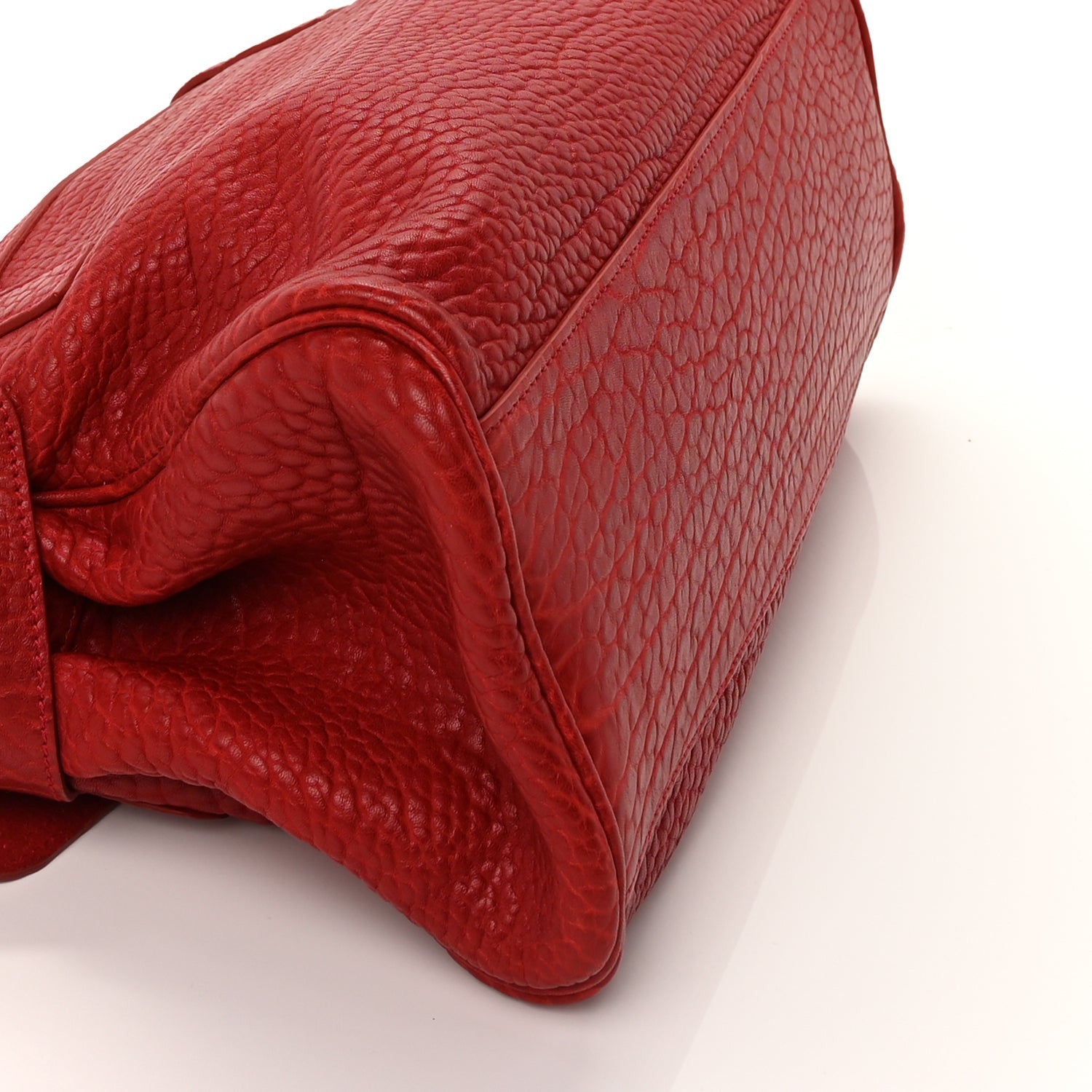 Mulberry Shrunken Calfskin Medium Alexa Poppy Red 7 of 8