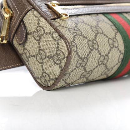 Gucci GG Supreme Monogram Web Small Ophidia Belt Bag 75 30 Dark Brown 8 of 10