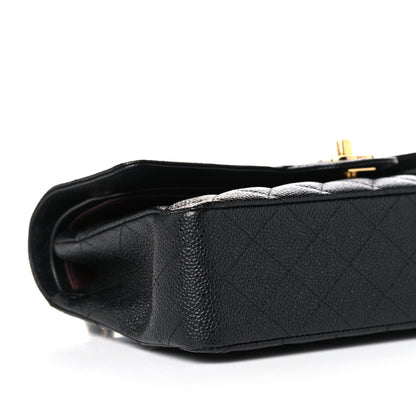 Chanel Caviar Quilted Medium Double Flap Black 8 of 11