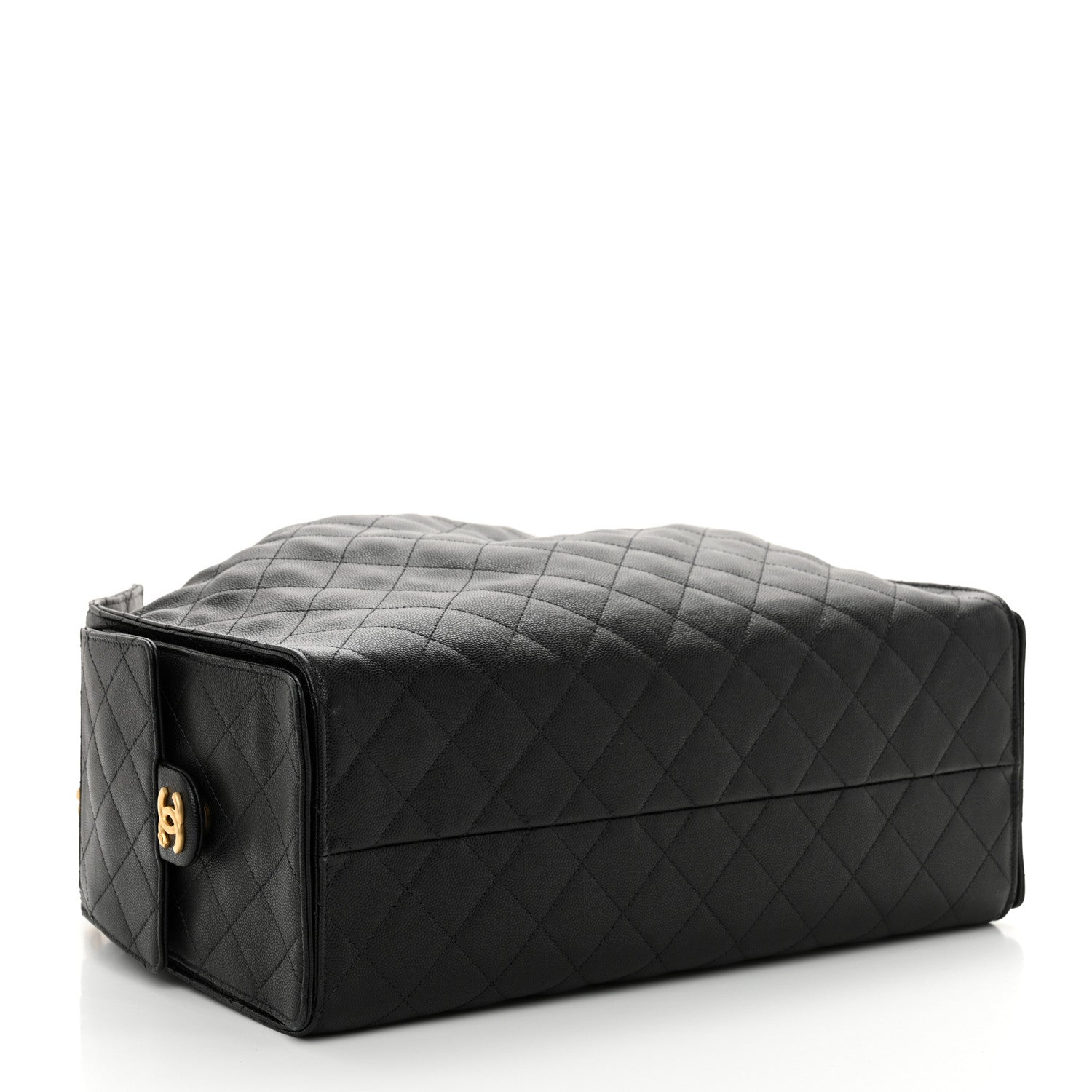 Chanel Caviar Quilted Large Chanel 25 Handbag Black 5 of 12