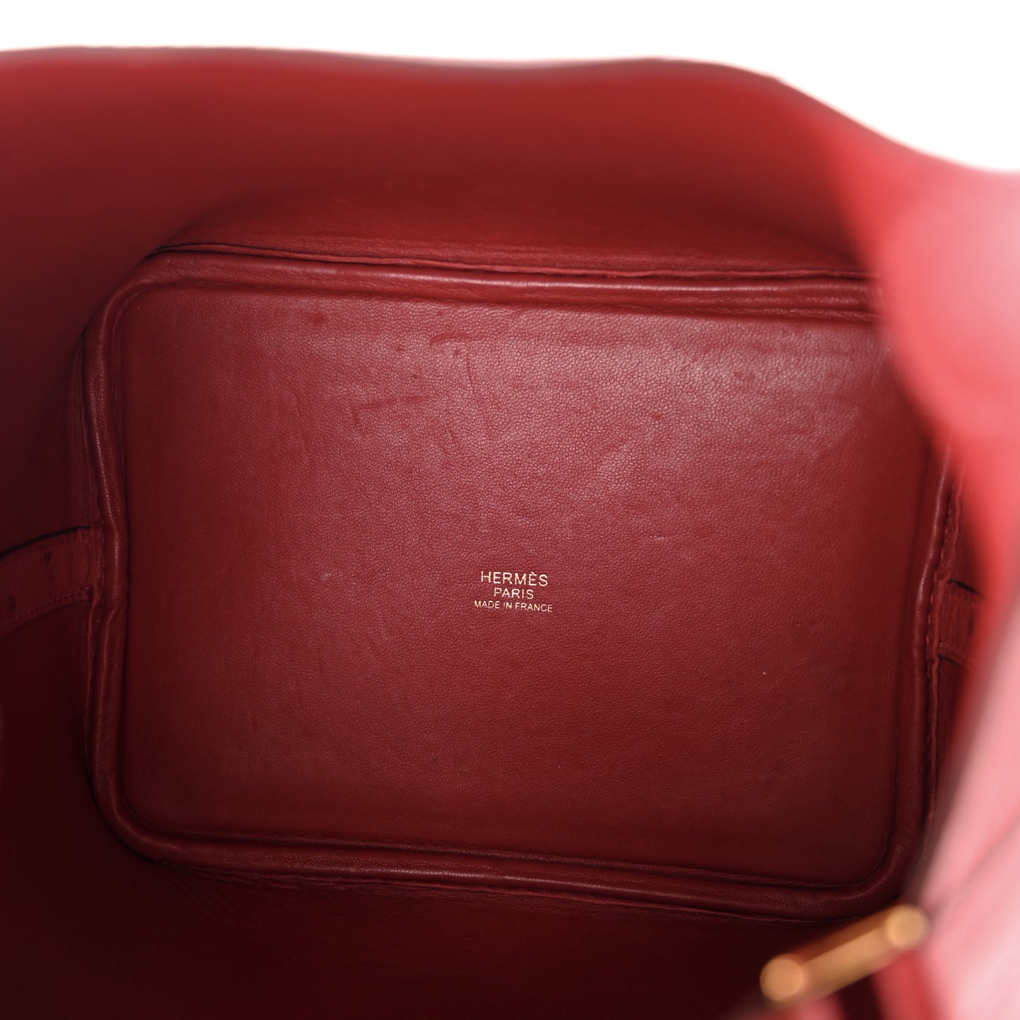 Ostrich Picotin Lock 18 Rouge Vif