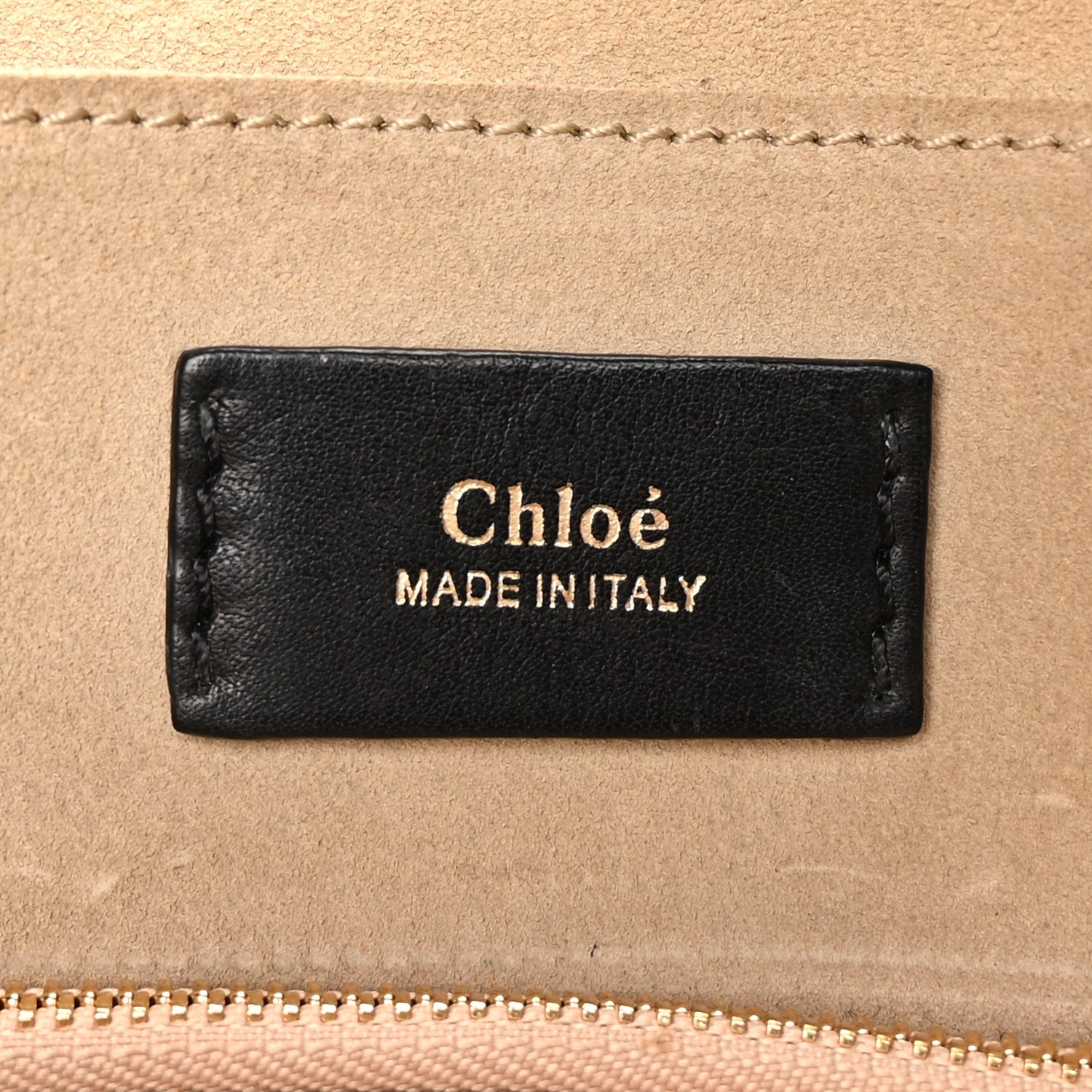 Chloe Calfskin Studded Hayley Double Carry Satchel  Black 5 of 8