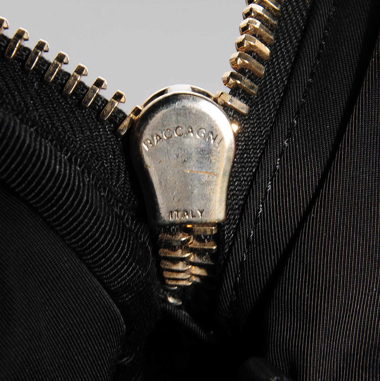 Pebbled Lambskin Rockie Black w Pale Gold Hardware