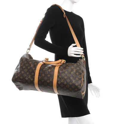 Louis Vuitton Monogram Keepall Bandouliere 50 2 of 9