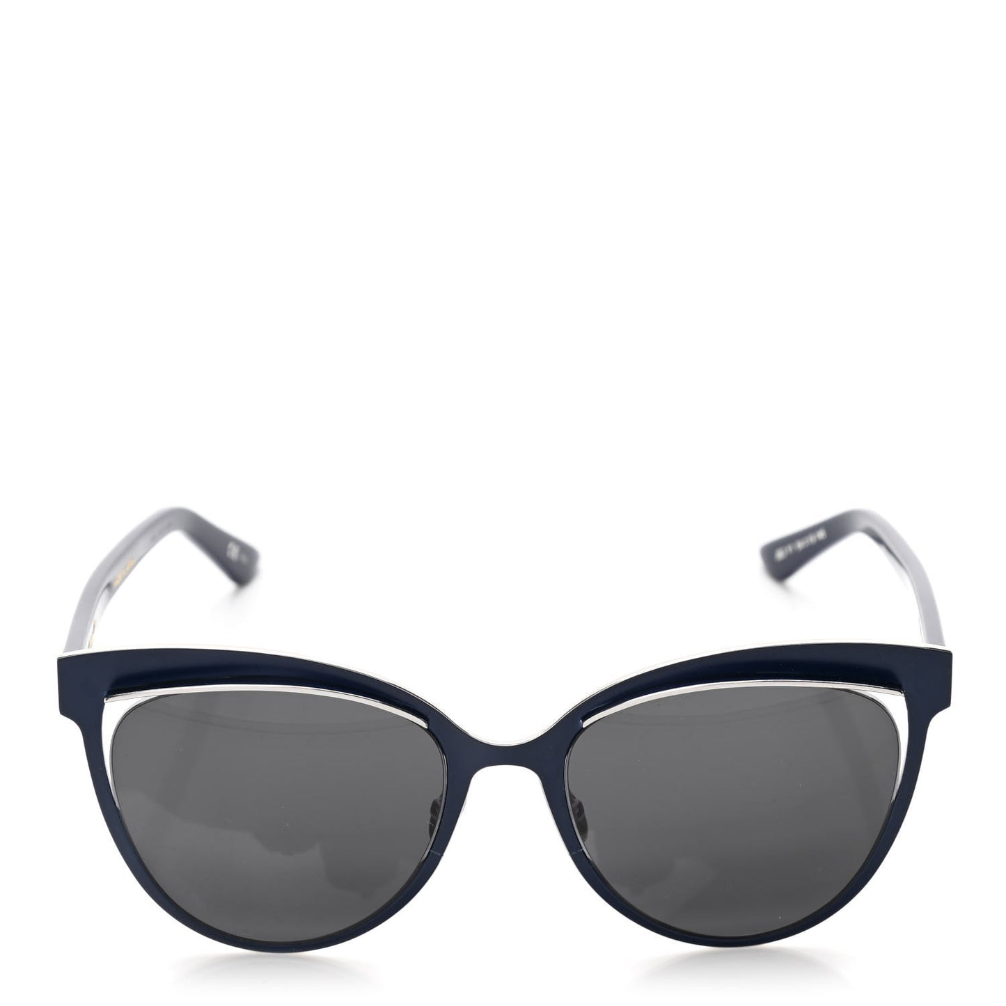Acetate WildlyDior Sunglasses Navy Blue Pink