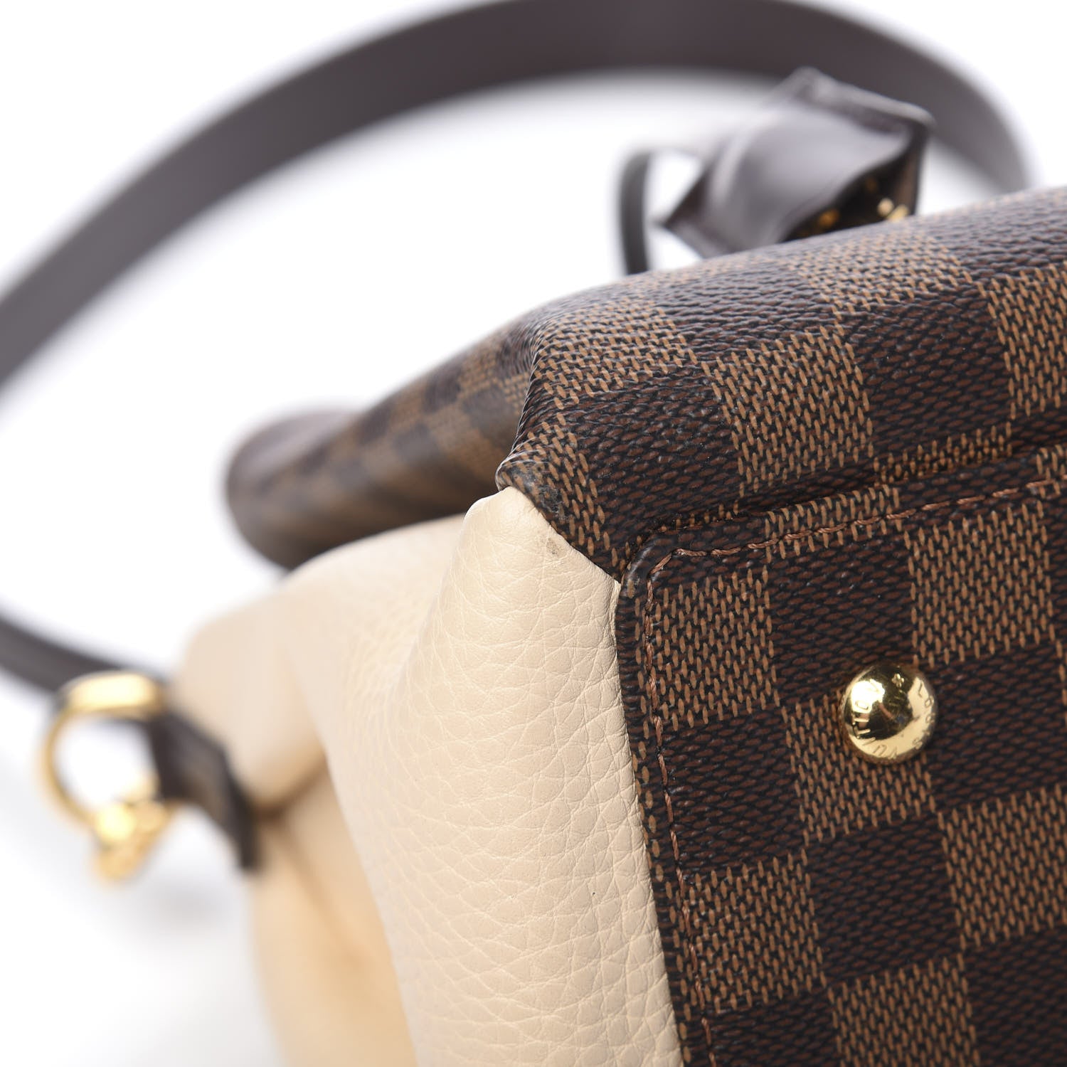 Louis Vuitton Cuir Taurillon Damier Ebene Normandy Ebene 10 of 13