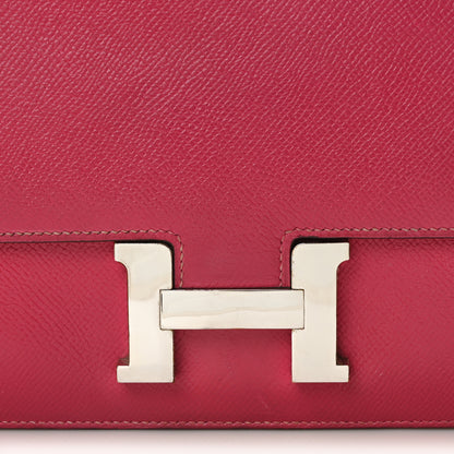 Hermes Epsom Constance Elan 25 Rose Tyrien 7 of 9