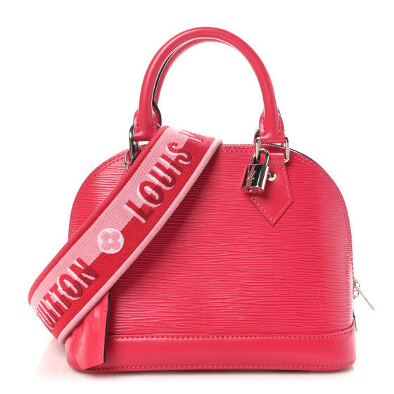 Louis Vuitton Epi Jacquard Alma BB  Rose Pondicherry 1 of 9